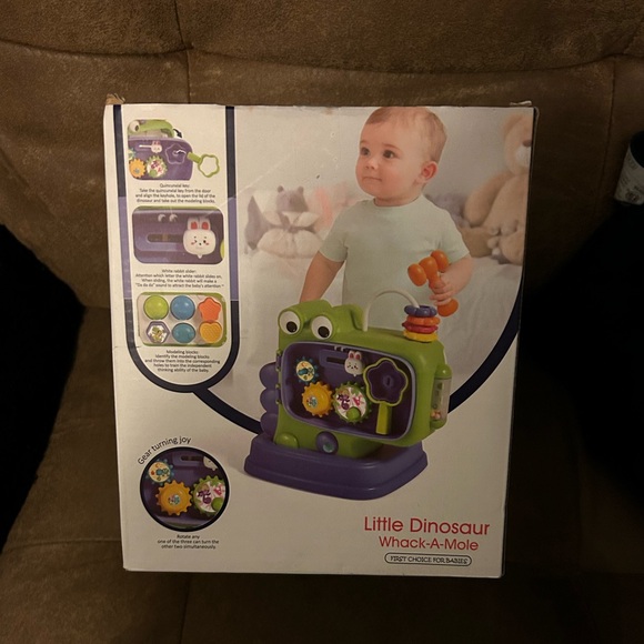 Baby👶🏽 7 in 1 Versatile Activity Cube wShape Sorter Activity&Whack A Mole Game - Picture 2 of 8